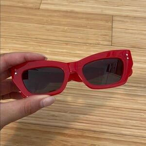 Bec & Bridge Red Sunglasses